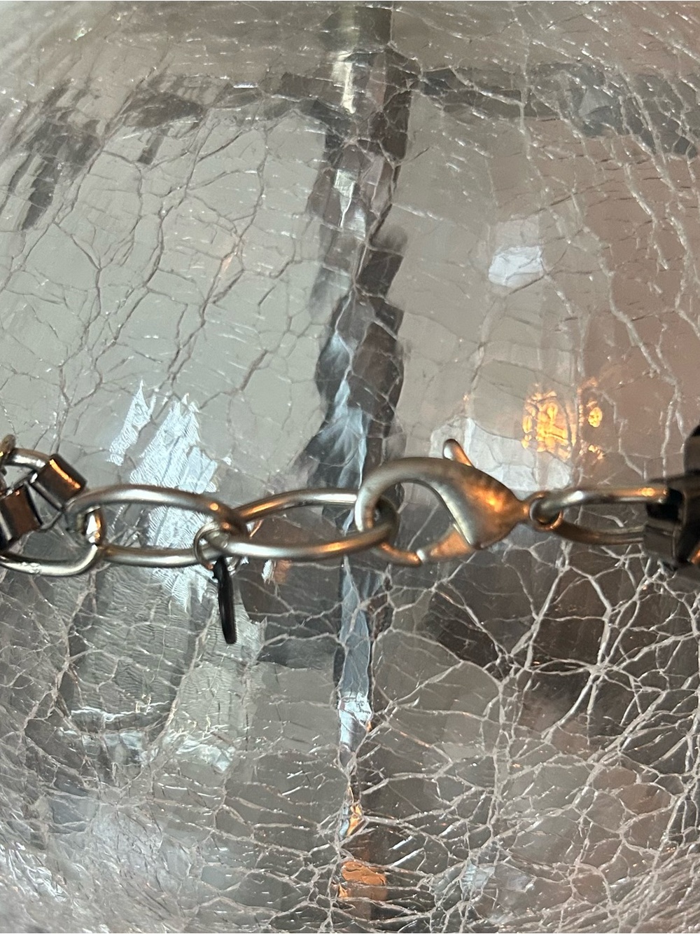 BaubleBar Gunmetal Chain Choker Necklace - Picture 3 of 3